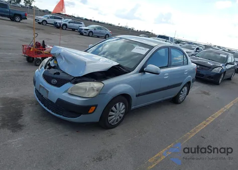 2007 Kia Rio Lx from USA, damaged, VIN KNADE123076281172